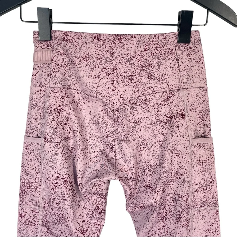 NWT Gymshark Chalk Leggings size XS in Mallow Purple - Adjustable Waist